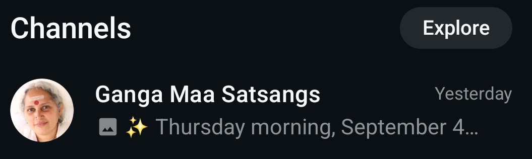 Ganga Maa Channel
